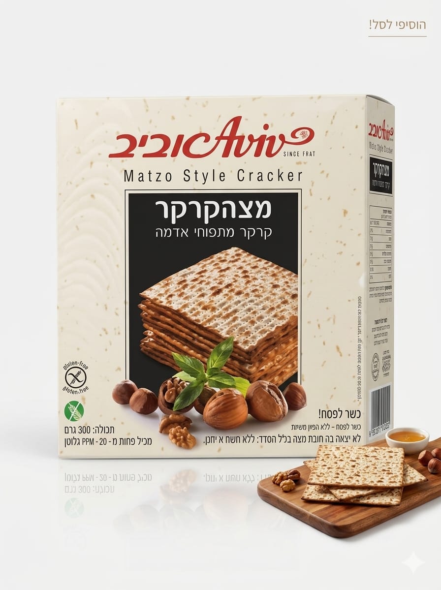 מצה ללא גלוטן | אביב מצה ללא גלוטן | אביב