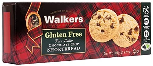 עוגיות חמאה עם שוקולד צ’יפס ללא גלוטן | walkers