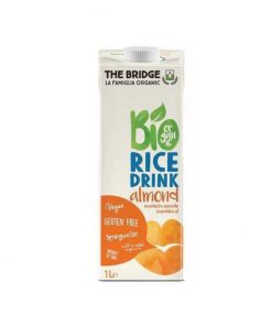 חלב אורז שקדים אורגני ללא גלוטן | the bridge