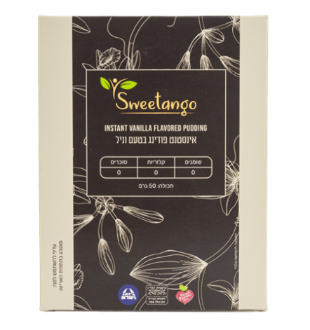 אינסטסט פודינג וניל ללא סוכר | sweetango