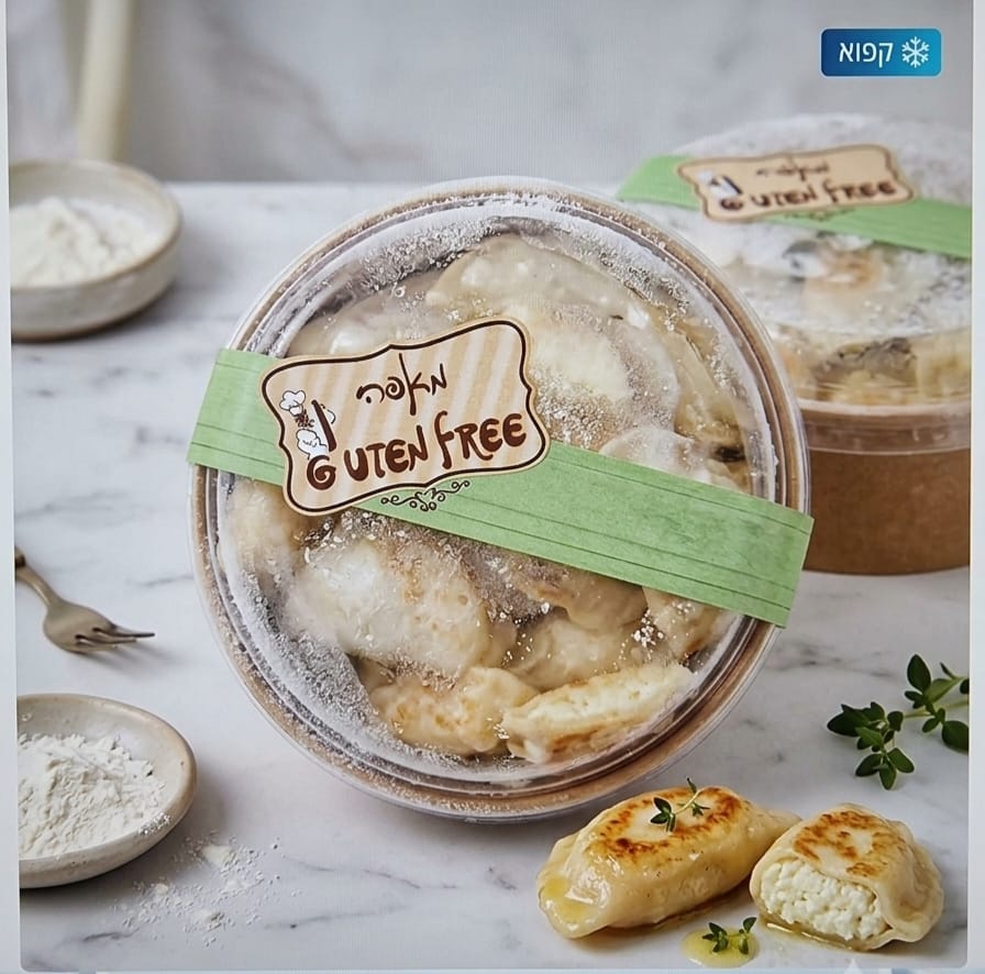 (רביולי) כיסונים במילוי גבינה ללא גלוטן | GLUTEN FREE