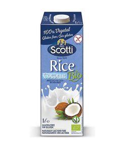 חלב אורז וקוקוס אורגני ללא גלוטן | Scotti