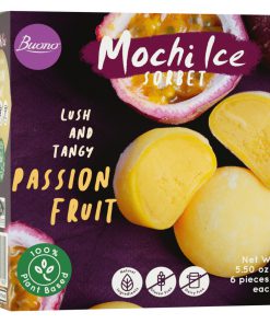 מוצ’י-גלידה בטעם פסיפלורה ללא גלוטן | מזרח מערב