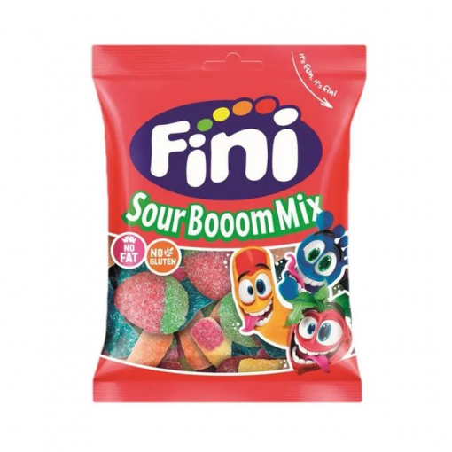 סוכריות גומי sour boom mix ללא גלוטן | Fini