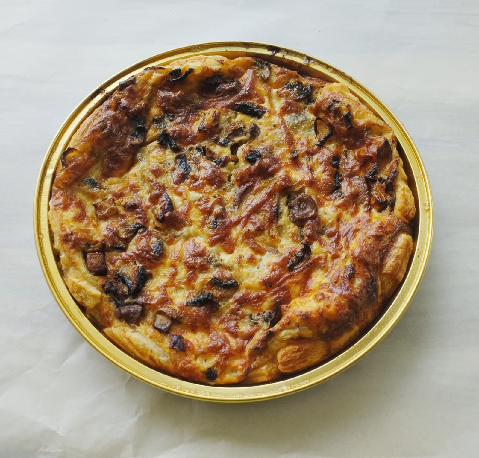 קיש גבינות קוטר 18  ללא גלוטן