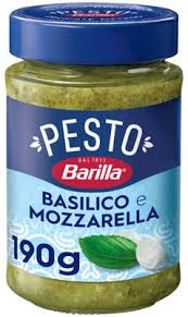 ממרח פסטו עם בזיליקום ומוצרלה |barilla ממרח פסטו עם בזיליקום ומוצרלה |barilla