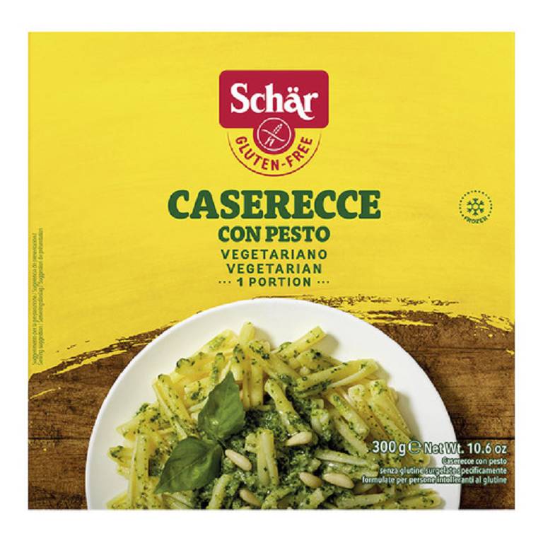 פסטה קאזרצ'ה עם רוטב פסטו ללא גלוטן | Schar