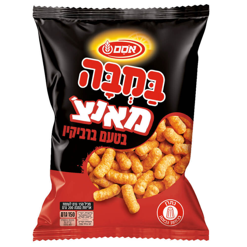 במבה מאנצ' בטעם ברביקיו|אסם