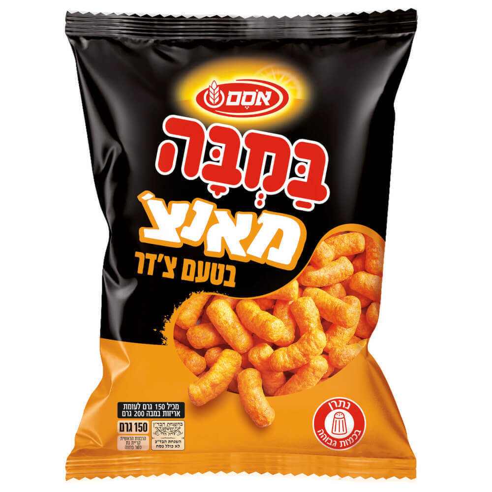 במבה מאנצ' בטעם צ'דר|{אסם