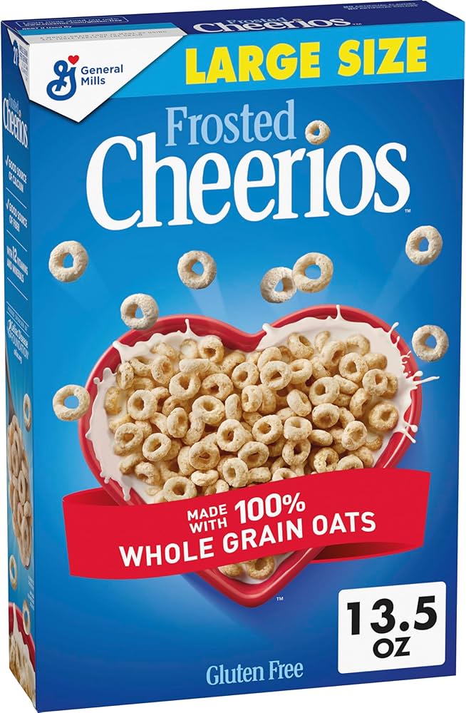 דגני בוקר פרוסטד ללא גלוטן| Cheerios דגני בוקר פרוסטד ללא גלוטן| Cheerios