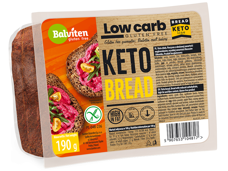 לחם קיטו ללא גלוטן(תוקף 22.2.26)|Balviten