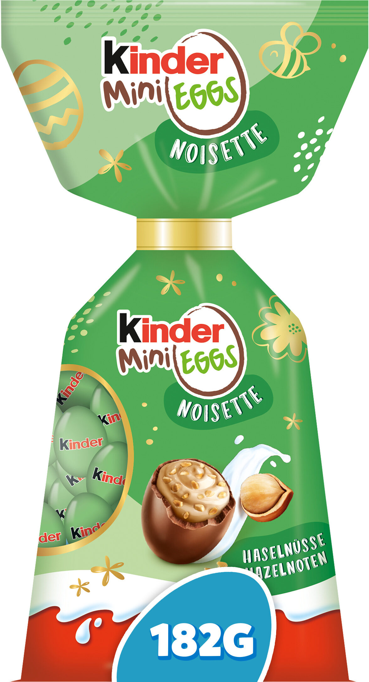 מיני ביצי שוקולד עם שברי אגוז לוז(כשל"פ)|kinder