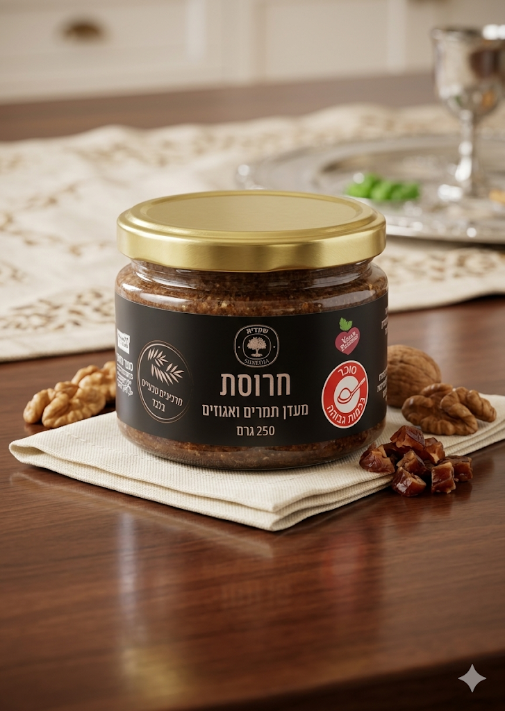 חרוסת ללא גלוטן(כשל"פ)|שקדיה