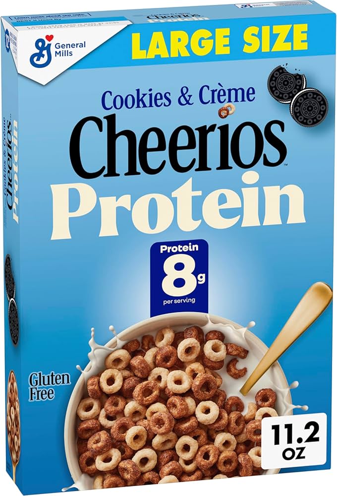 דגני בוקר חלבון קרם עוגיות ללא גלוטן| Cheerios