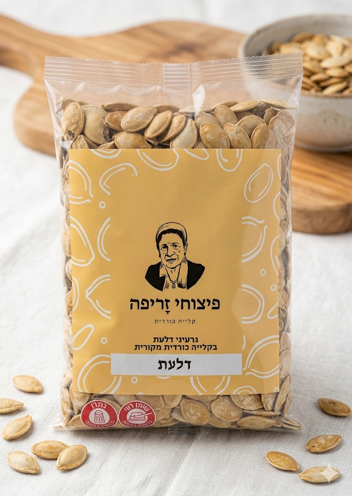 גרעיני דלעת לבנים |פיצוחי זריפה