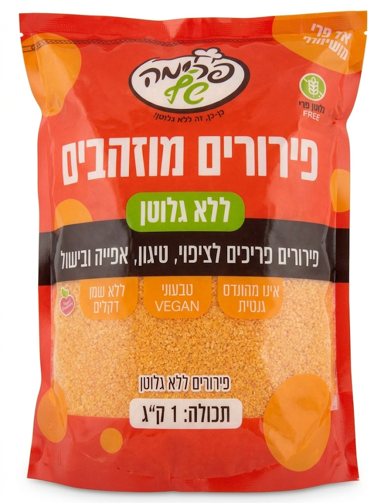 פירורים מוזהבים 1 ק"ג ללא גלוטן|פרימה שף