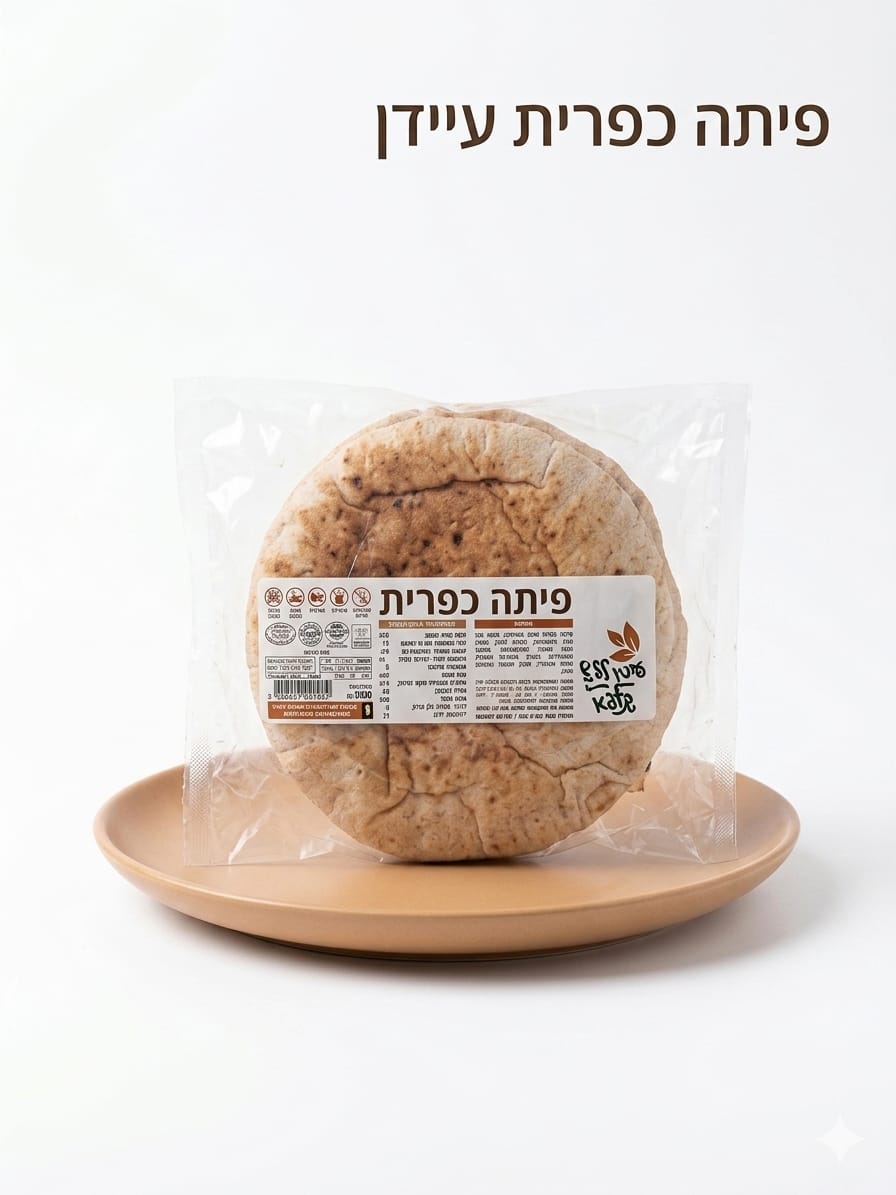 פיתה כפרית ללא גלוטן | עידן ללא גלוטן