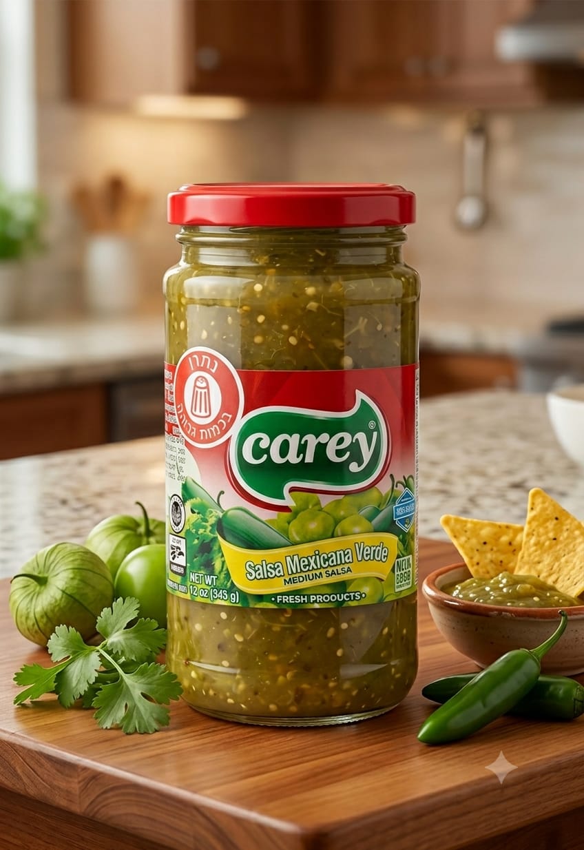רוטב סלסה ורדה(ירוקה) ללא גלוטן|CAREY