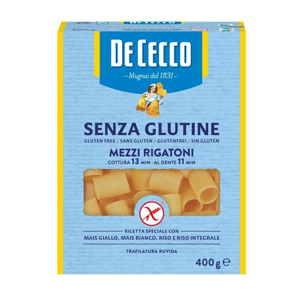 פסטה מזה ריגטוני ללא גלוטן| De Cecco פסטה מזה ריגטוני ללא גלוטן| De Cecco