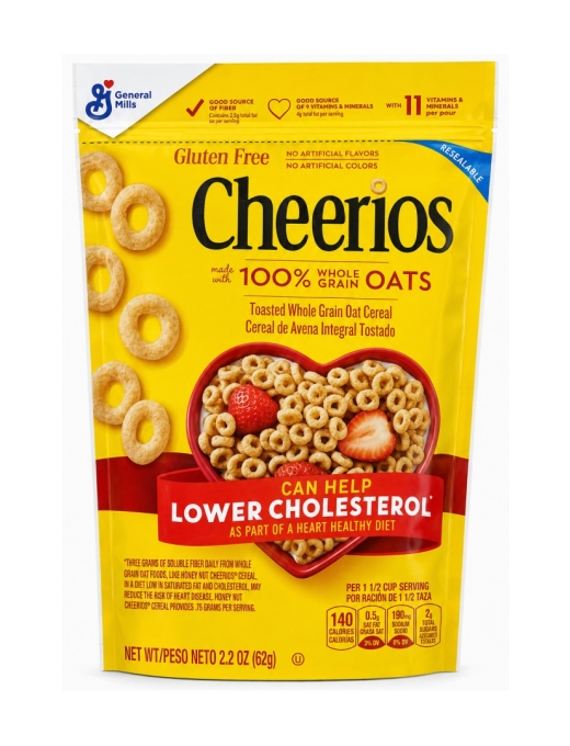 דגני בוקר בשקית אישית ללא גלוטן | Cheerios