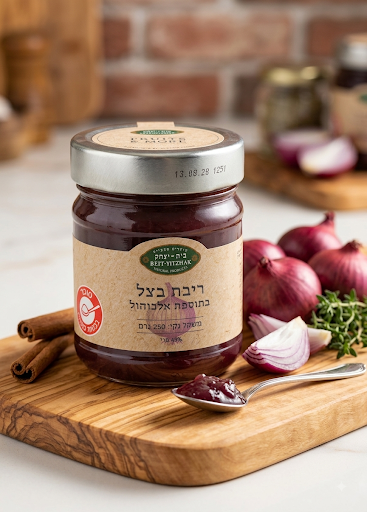ריבת בצל ללא גלוטן|בית יצחק ריבת בצל ללא גלוטן|בית יצחק