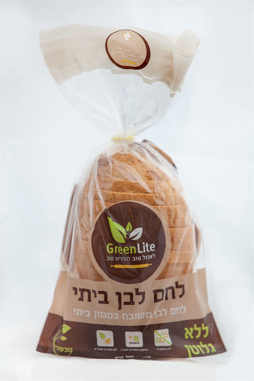 לחם לבן ביתי ללא גלוטן | GreenLite